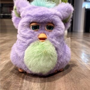 2006 Funky Furby - Green Purple - Blue Eyes Working Condition